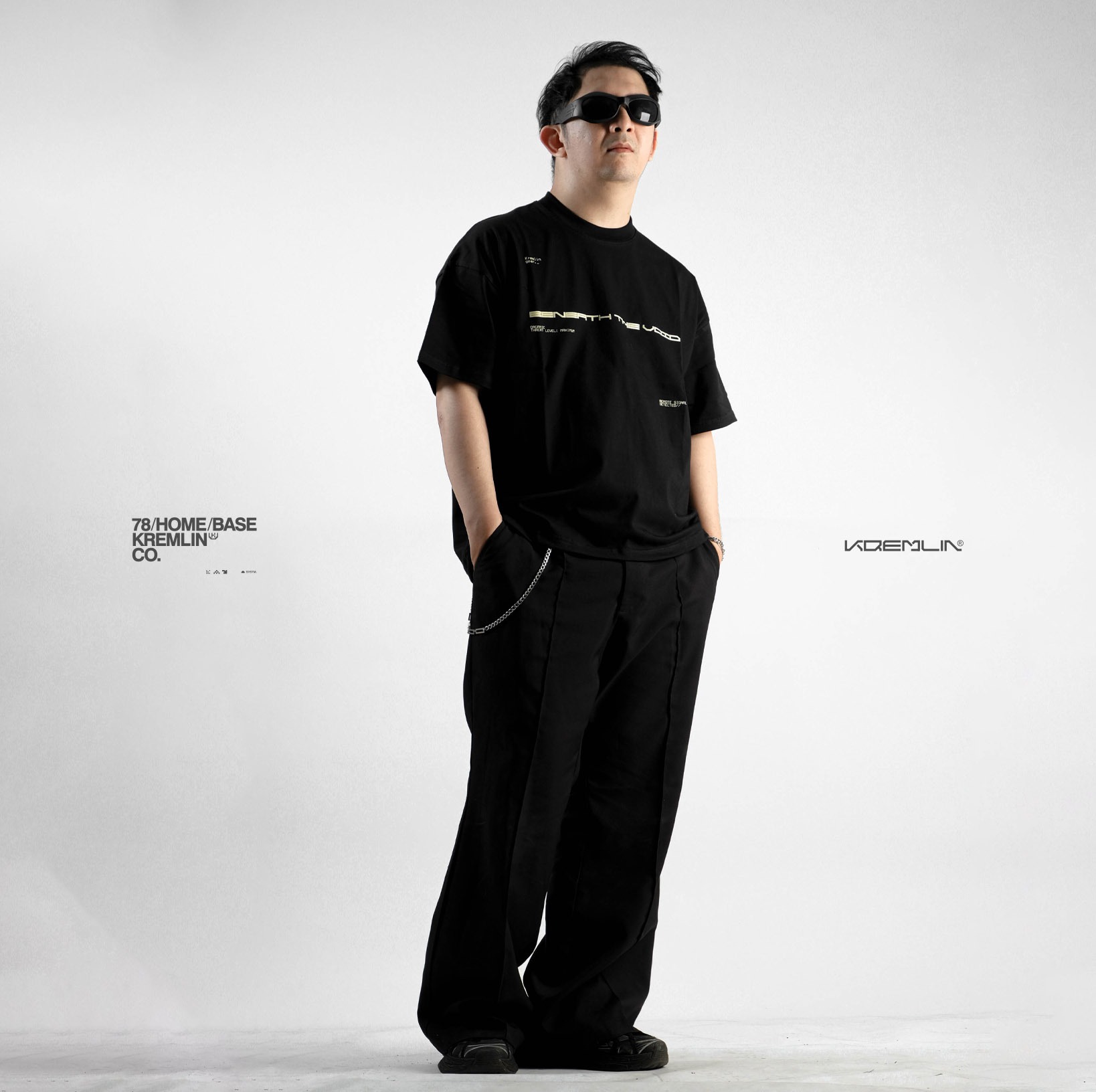 KREMLIN T-Shirt Boxy OVS Fit Black - Species