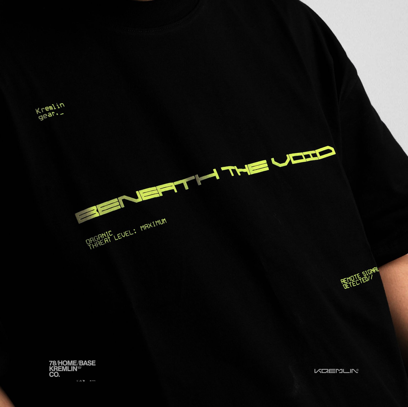 KREMLIN T-Shirt Boxy OVS Fit Black - Species