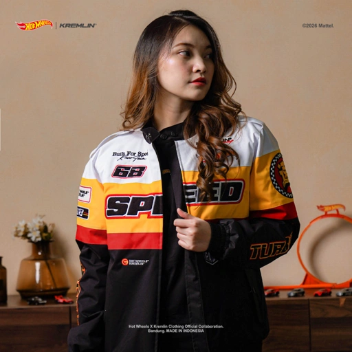 Image of HOT WHEELS x KREMLIN Collaboration Racing Jacket - SPEEDWAY