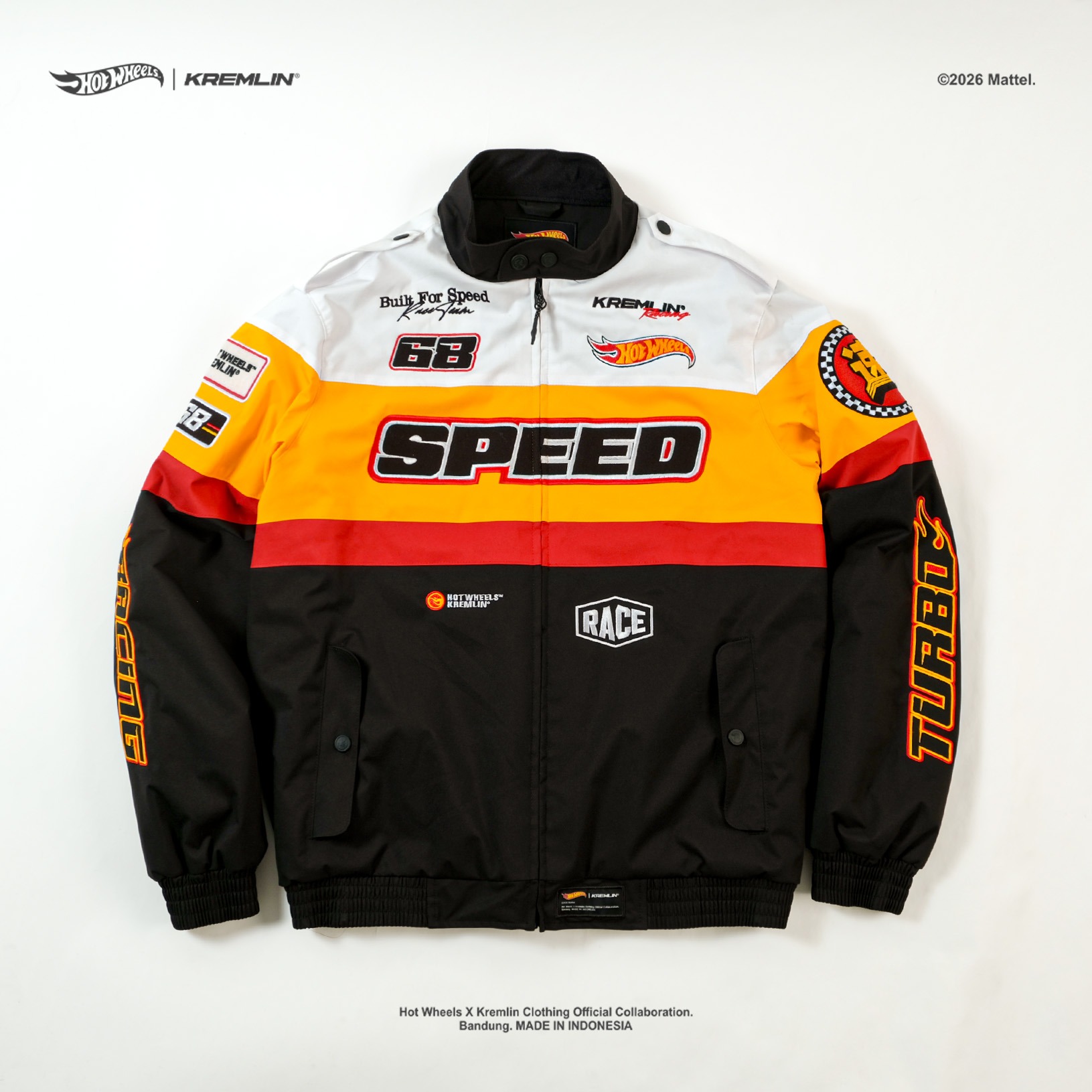 HOT WHEELS x KREMLIN Collaboration Racing Jacket - SPEEDWAY
