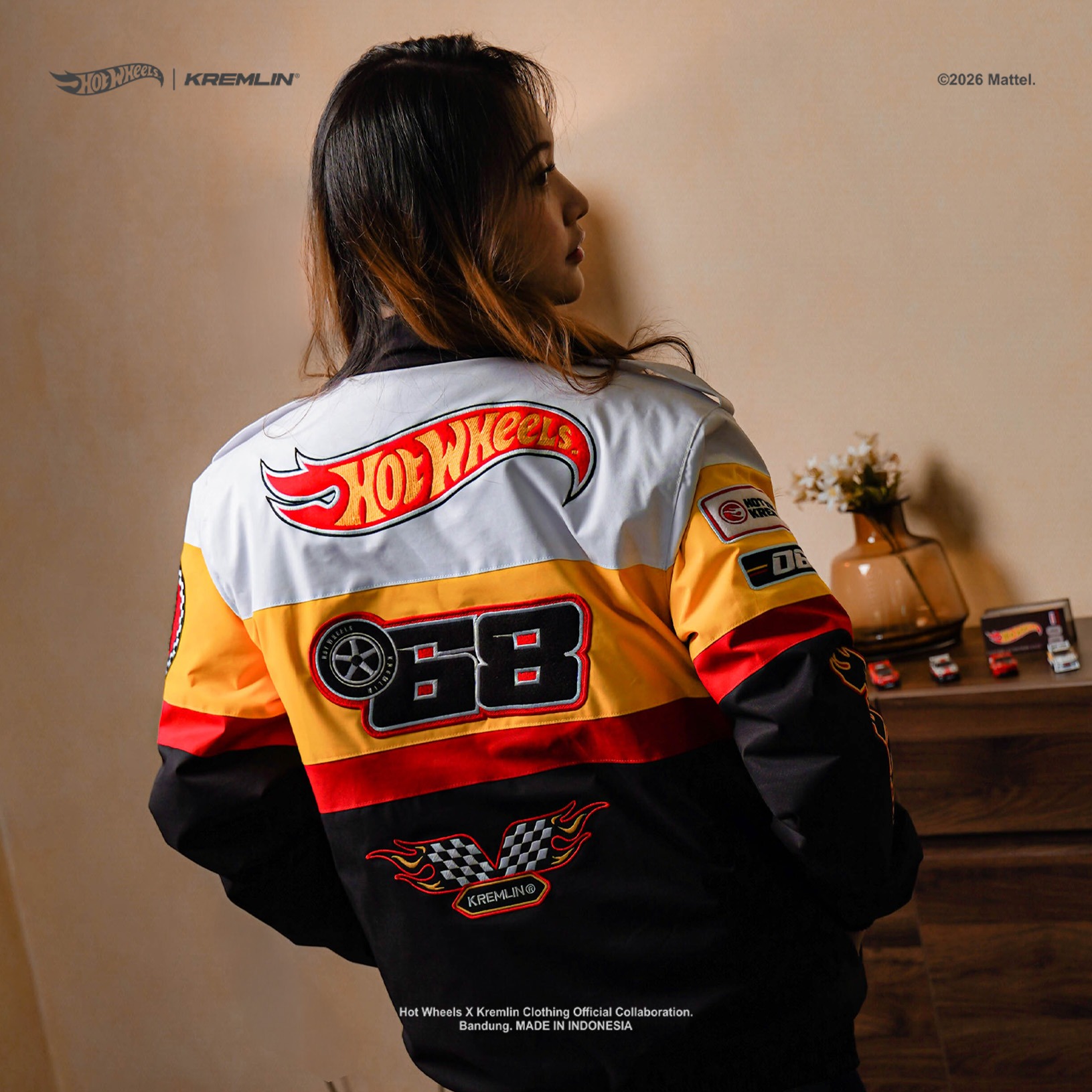 HOT WHEELS x KREMLIN Collaboration Racing Jacket - SPEEDWAY