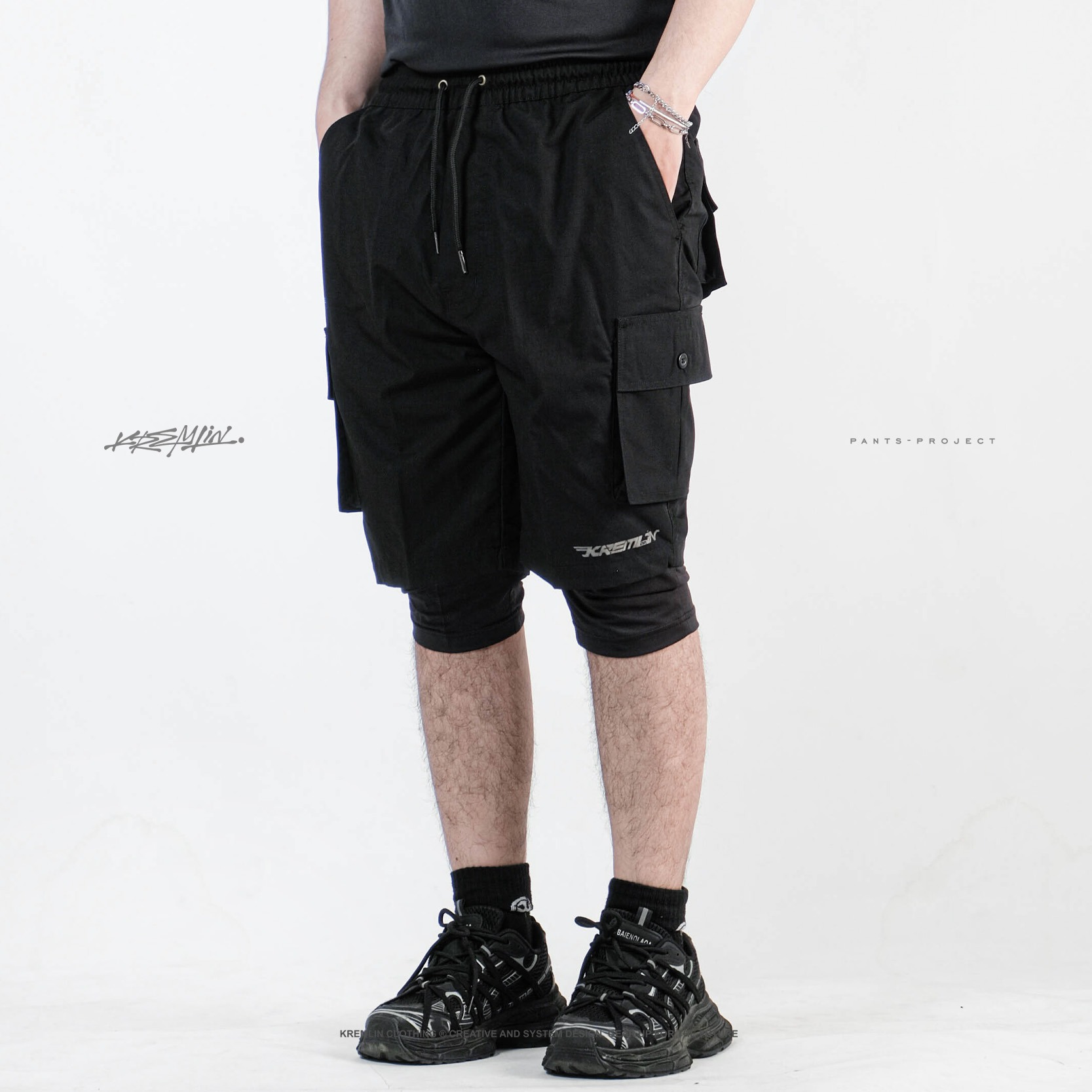 KREMLIN Short Pants Celana Cargo Base Layer Spandek - STRIDER