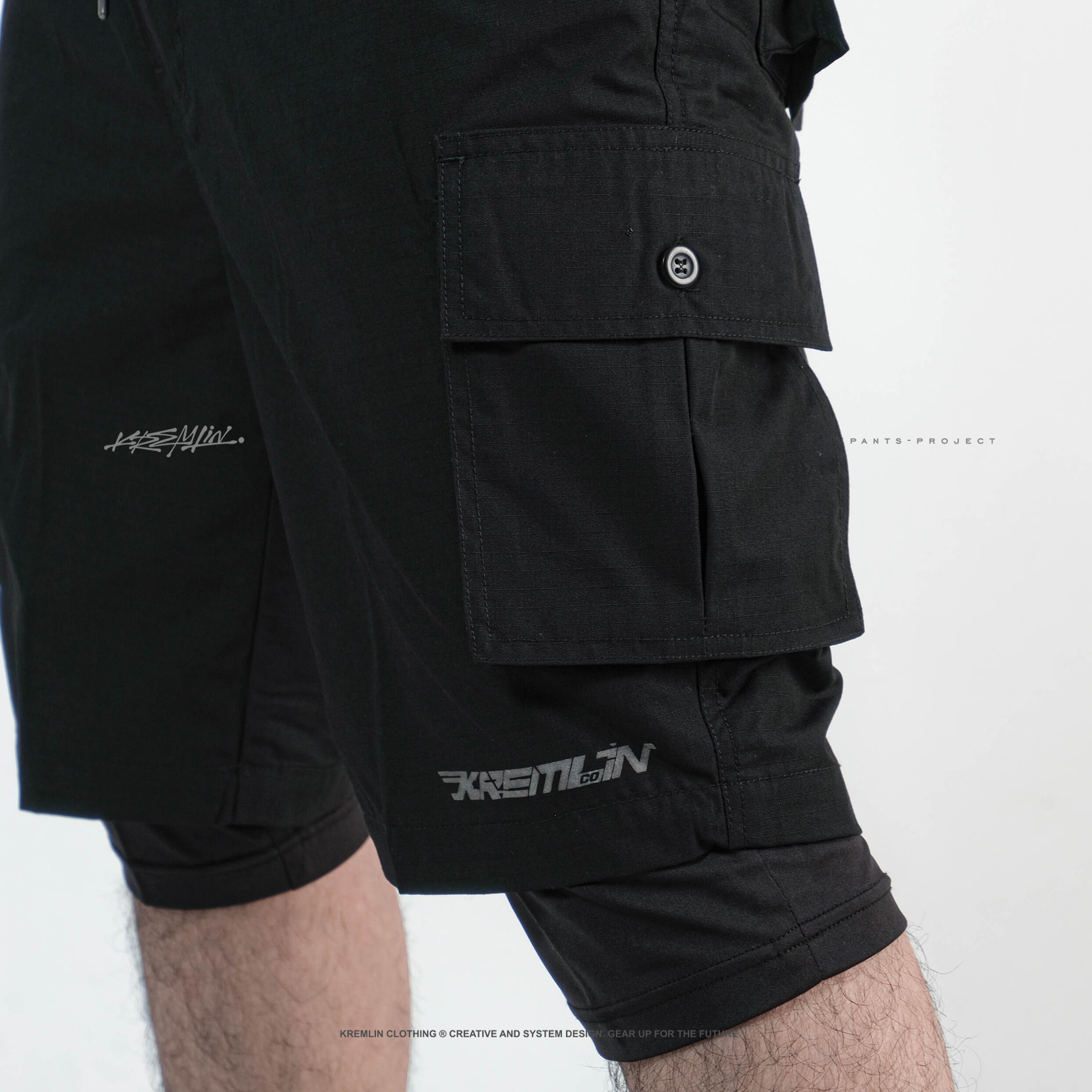 KREMLIN Short Pants Celana Cargo Base Layer Spandek - STRIDER