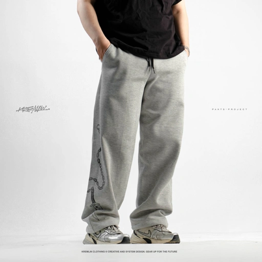 KREMLIN Celana Sweatpants Loose Pants Baggy - Anime insp - Toji