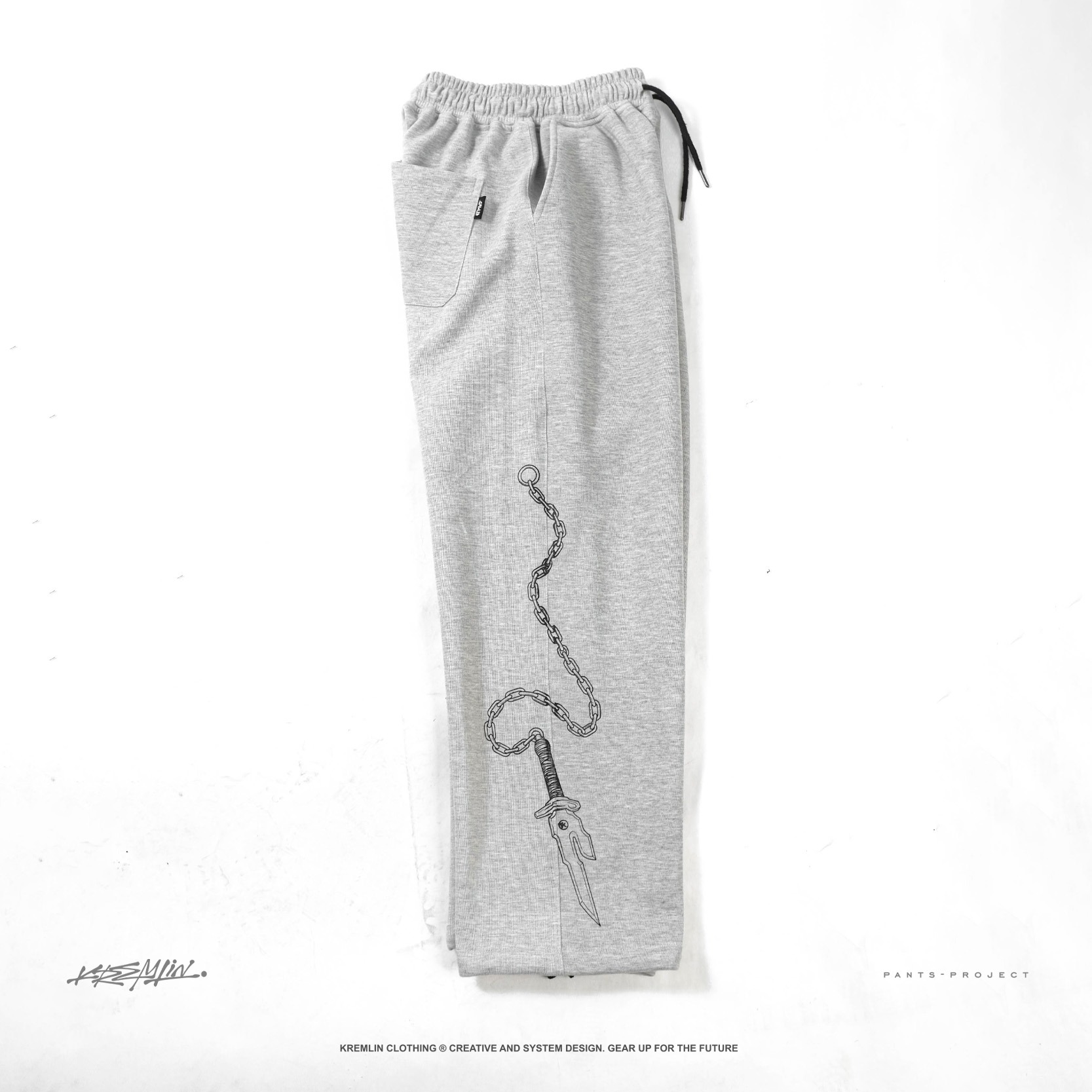 KREMLIN Celana Sweatpants Loose Pants Baggy - Anime insp - Toji