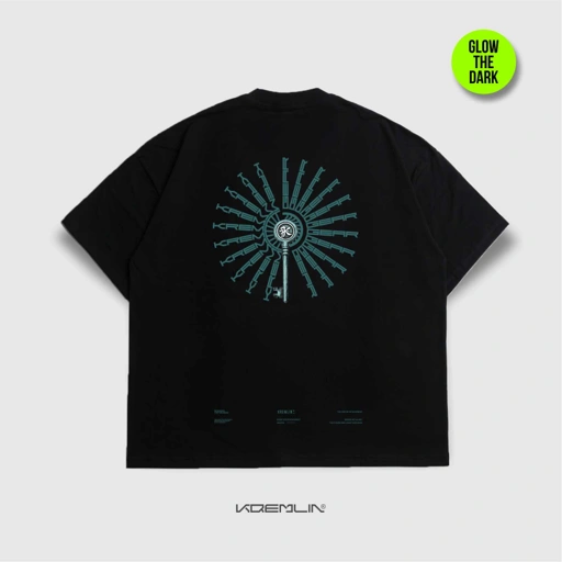 KREMLIN T-Shirt Boxy OVS Fit Black - Unlock