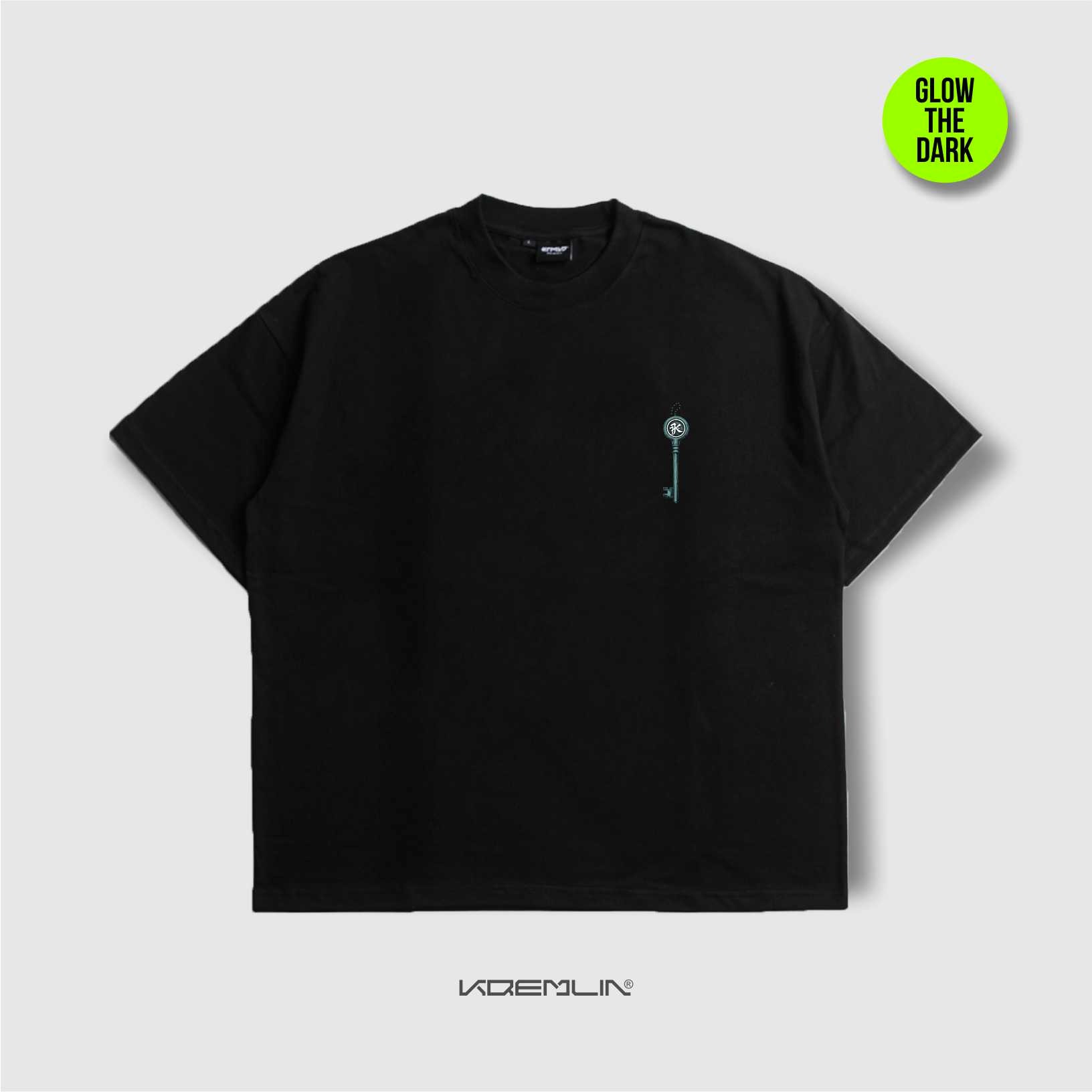 KREMLIN T-Shirt Boxy OVS Fit Black - Unlock