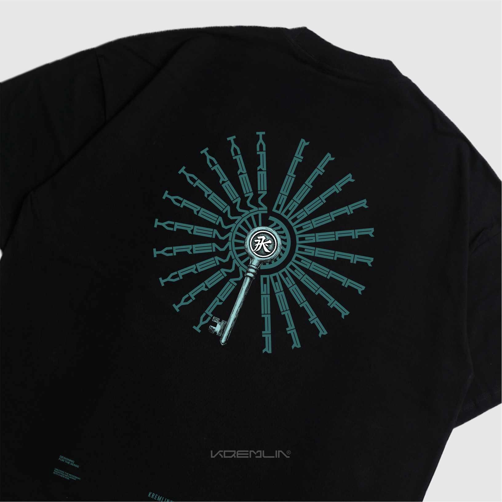 KREMLIN T-Shirt Boxy OVS Fit Black - Unlock