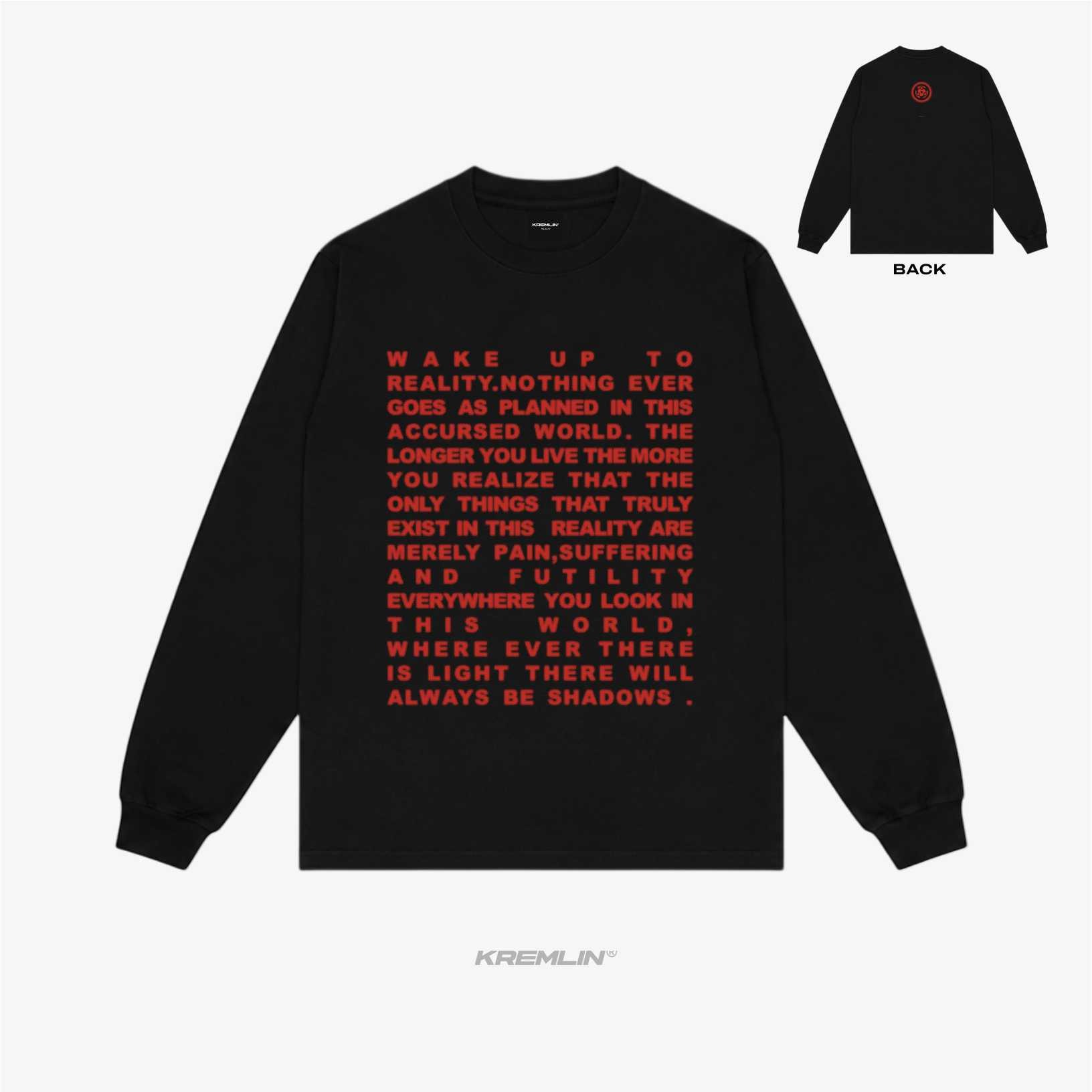 KREMLIN Longsleeve Tees Kaos Lengan Panjang - Verse