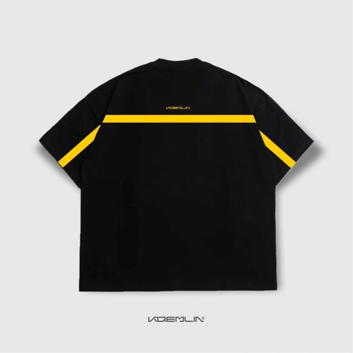 KREMLIN T-Shirt Boxy OVS Fit Black - VEX