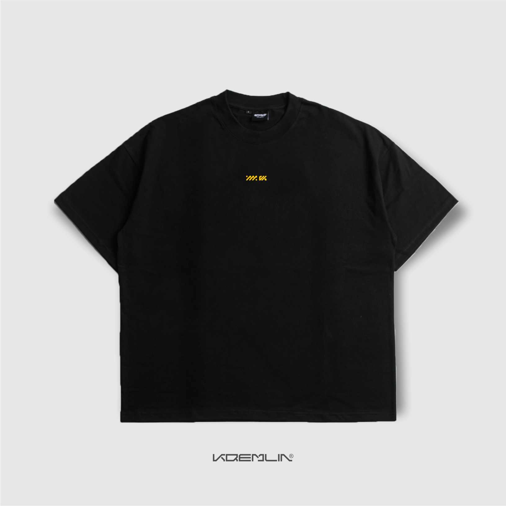 KREMLIN T-Shirt Boxy OVS Fit Black - VEX
