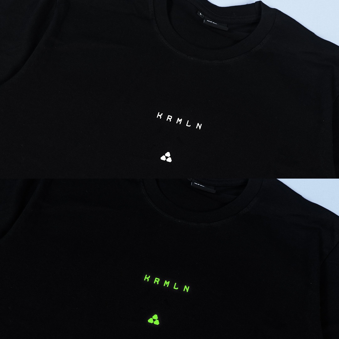 Kremlin T-shirt Regular Cyber Graphic Glow in the Dark - Viruz