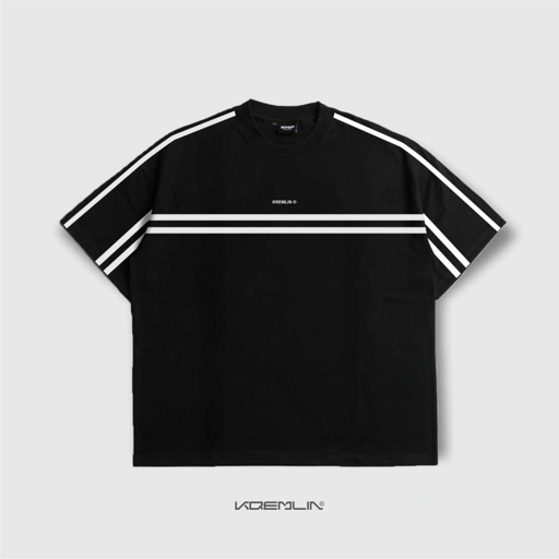  KREMLIN T-Shirt Boxy OVS Fit Black - ZWAN