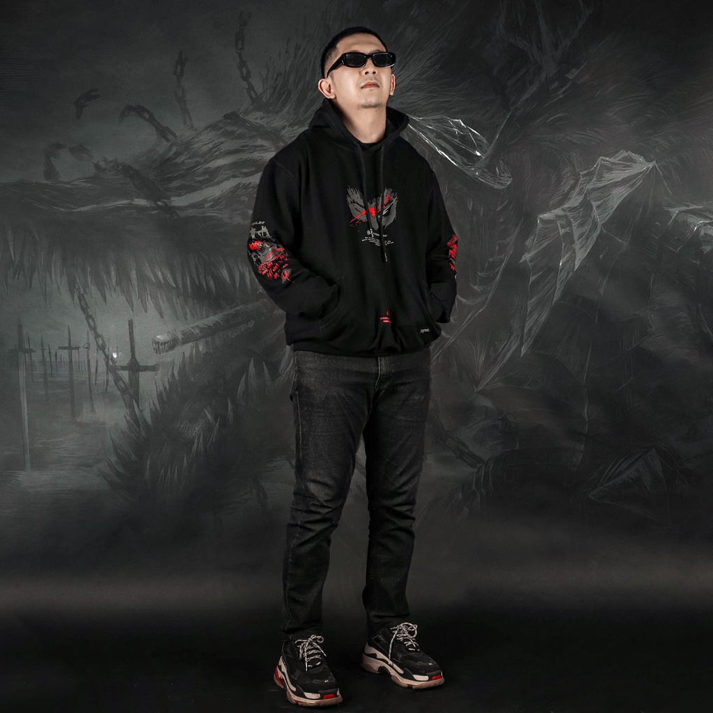 KREMLIN Pullover Hoodie Anime - Berserker