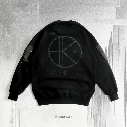 Image of KREMLIN Tactical Crewneck Sweater Hitam - Monogram