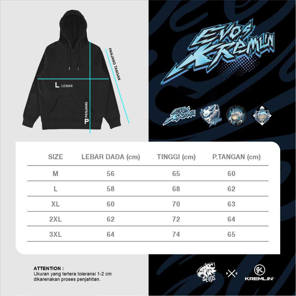 KREMLIN x EVOS Pullover HOODIE - EVORA