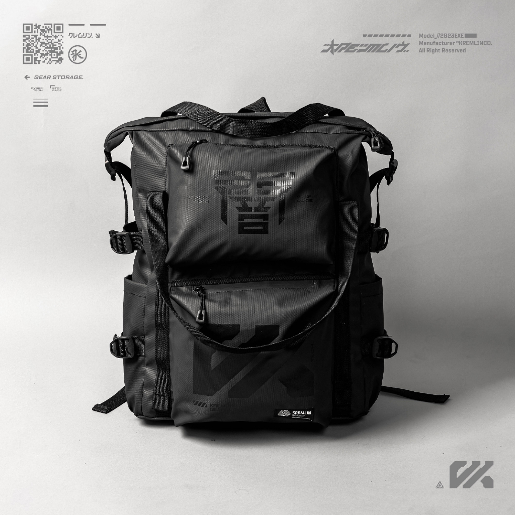 KREMLIN Tas Ransel Bagpack Tech Gear - DETROIT