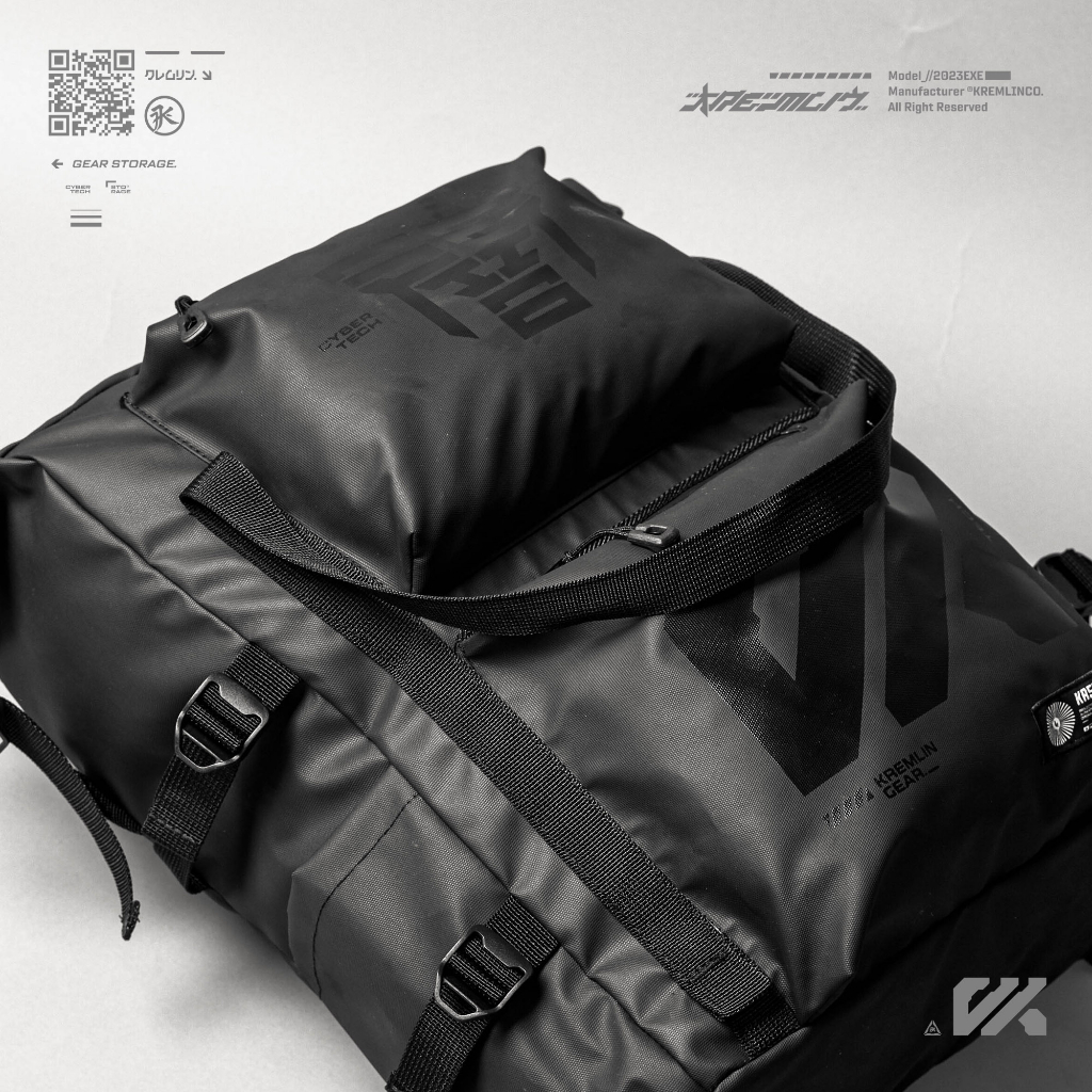 KREMLIN Tas Ransel Bagpack Tech Gear - DETROIT