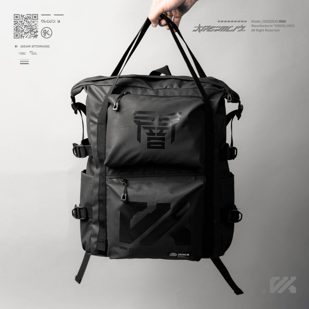 KREMLIN Tas Ransel Bagpack Tech Gear - DETROIT