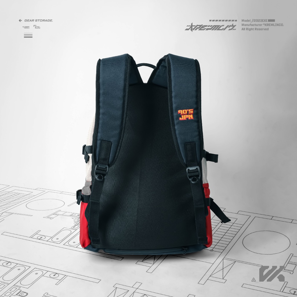 KREMLIN Tas Ransel Bagpack Retro - TURBO