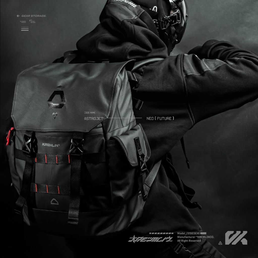 KREMLIN Tas Ransel Bagpack Cyber Gear - Astrojet