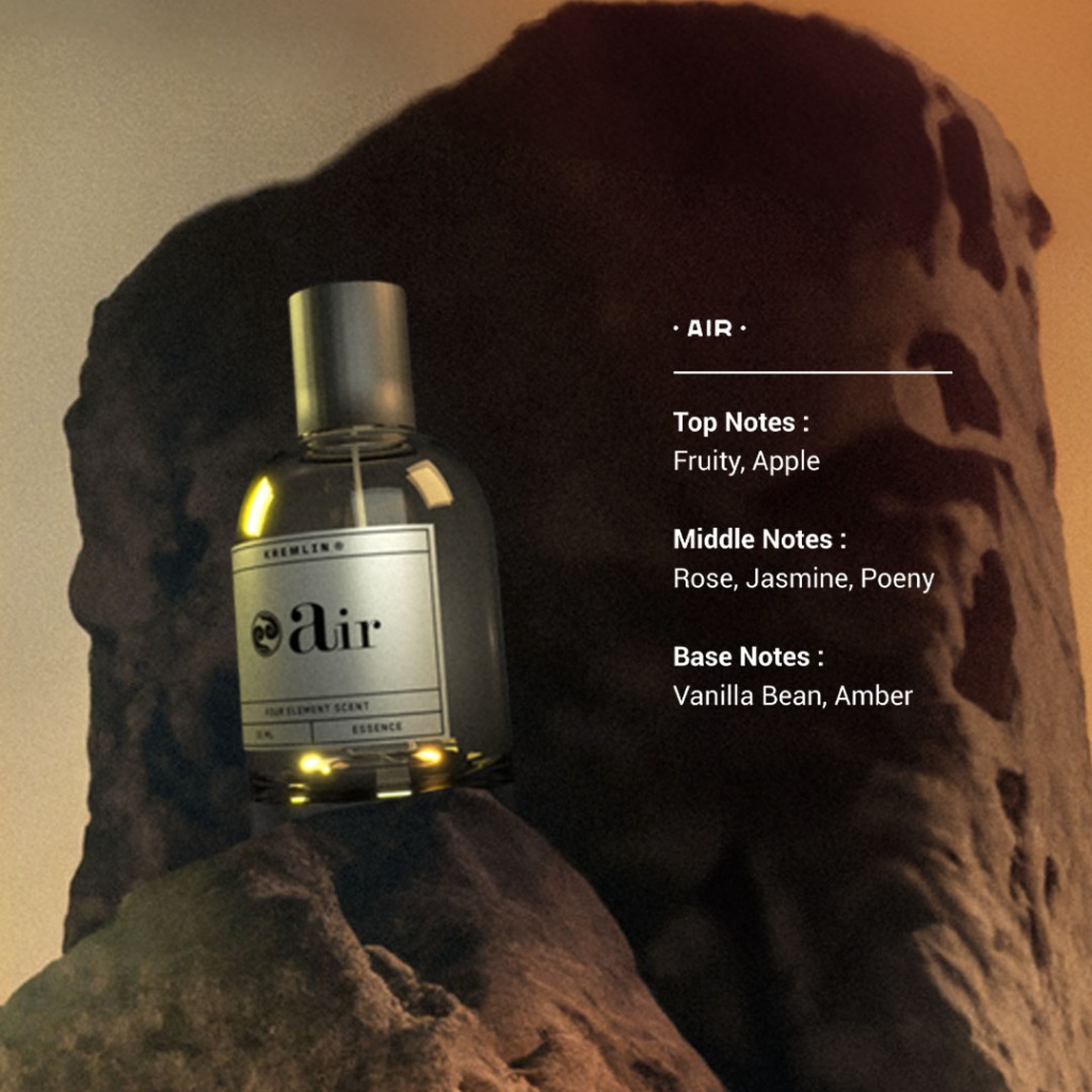 KREMLIN Parfume 4 in 1 Element Scent series (30 ml) - Paket 4 Botol
