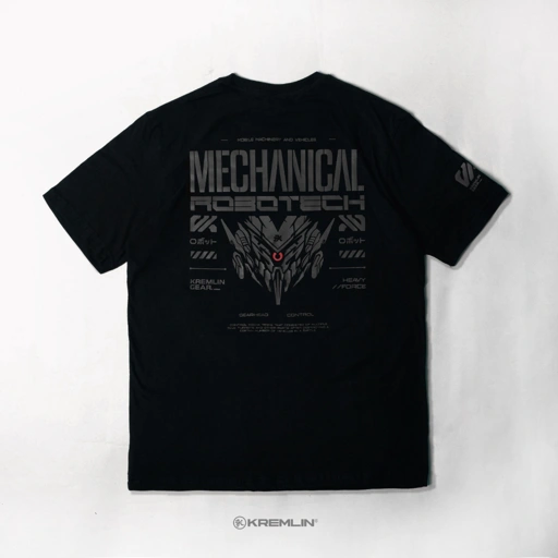 Image of KREMLIN T-Shirt Kaos Black - HEAVY
