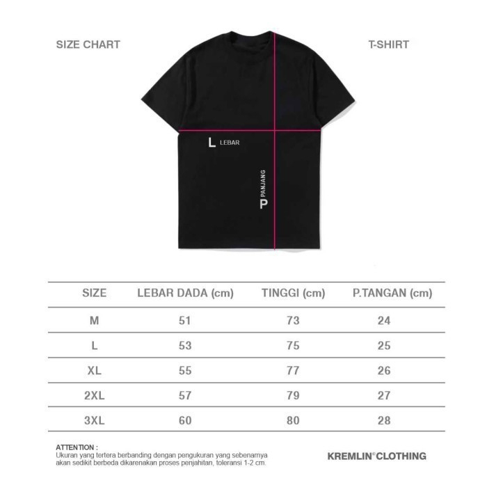 KREMLIN T-Shirt Kaos Black - MANTRA