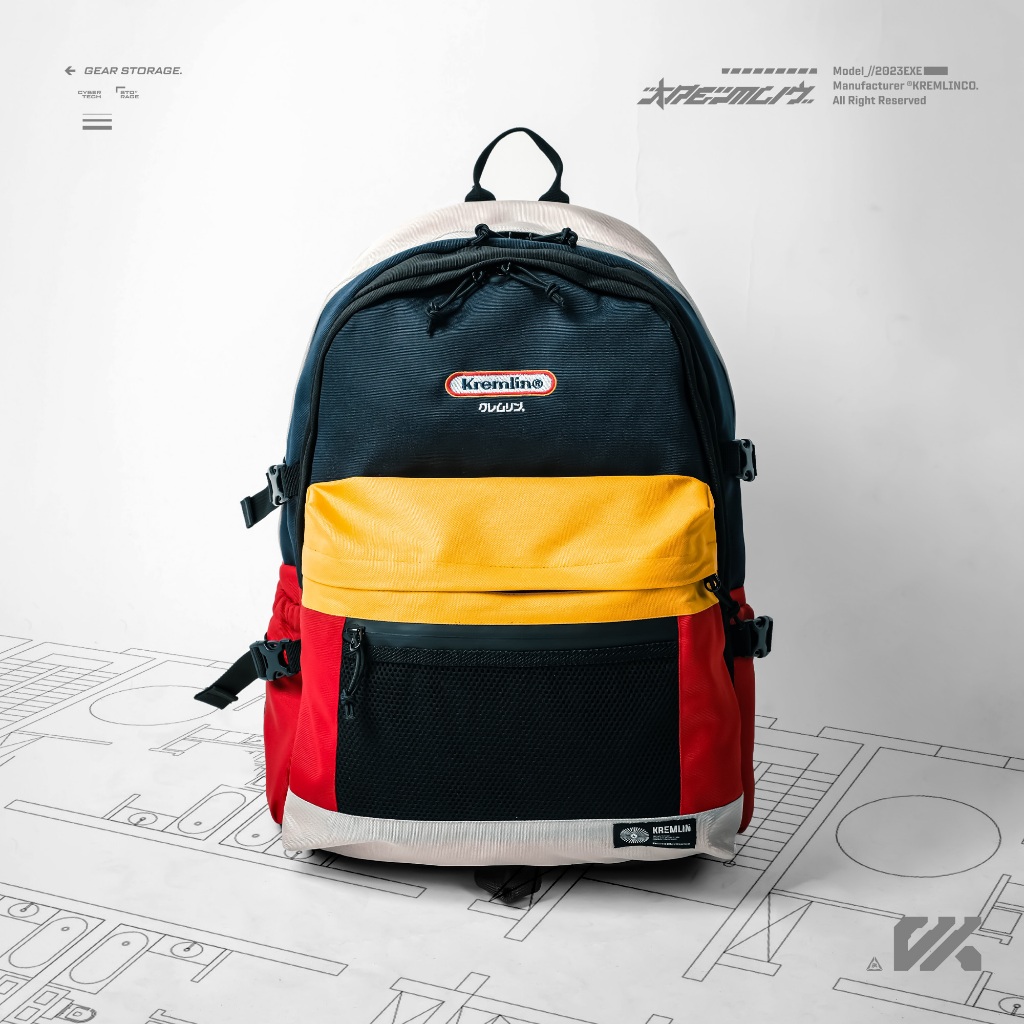 KREMLIN Tas Ransel Bagpack Retro - TURBO