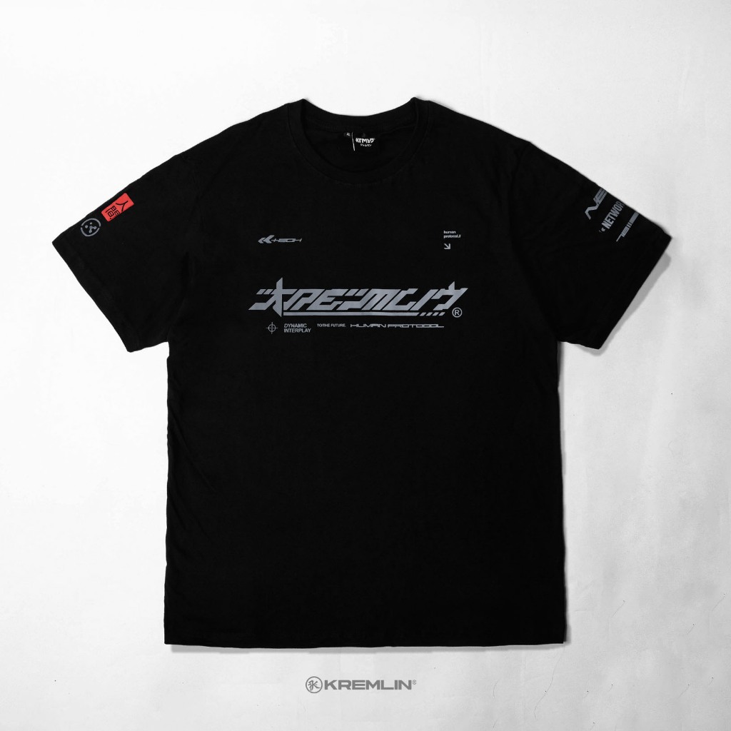 KREMLIN T-Shirt Kaos Black - NEO