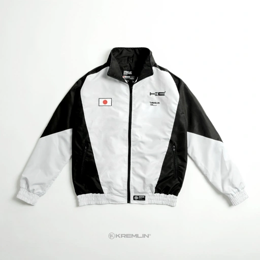 Image of Kremlin Tracktop Suit Jacket - Corner