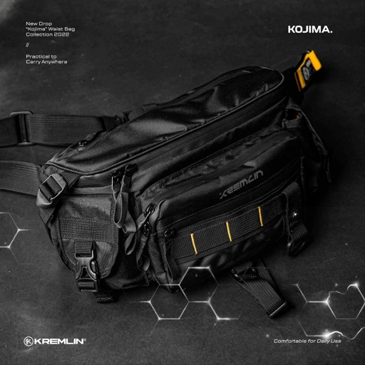 Image of KREMLIN Waistbag Double Strap Tas Pinggang Original - KOJIMA