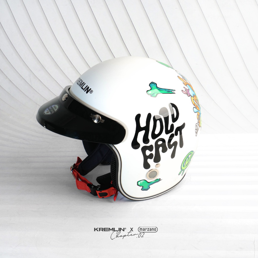 KREMLIN X MARZANO - Helm Retro Chapter.02 Collaboration - ALIENOID