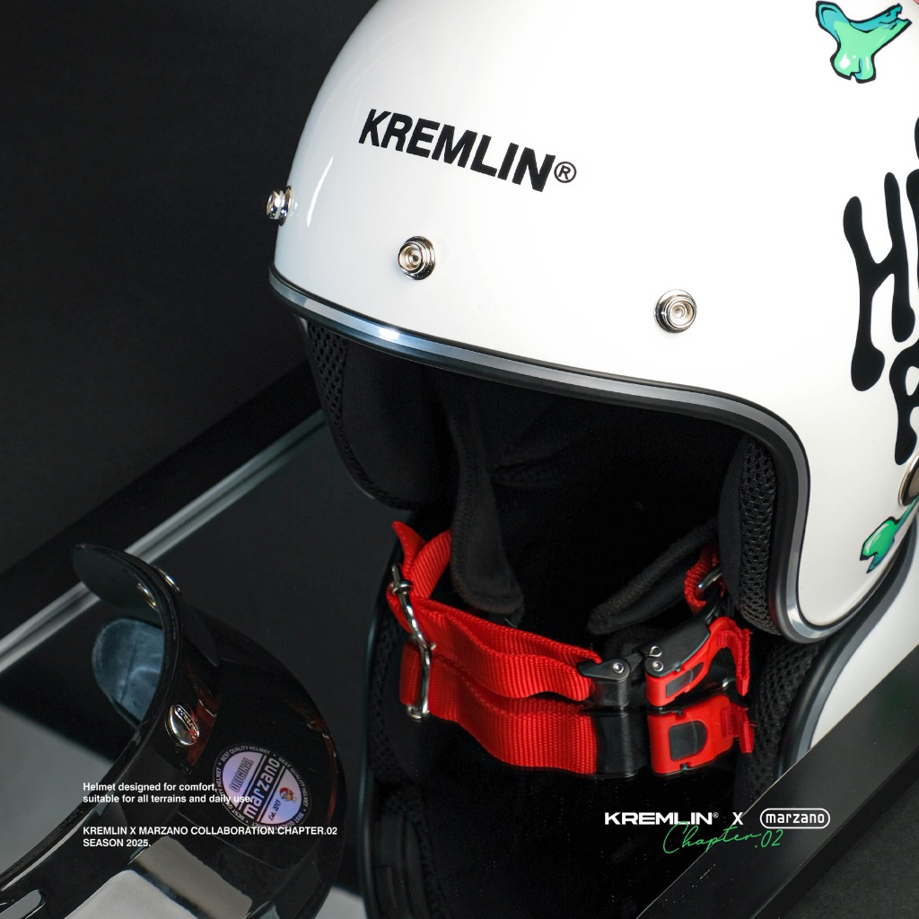 KREMLIN X MARZANO - Helm Retro Chapter.02 Collaboration - ALIENOID