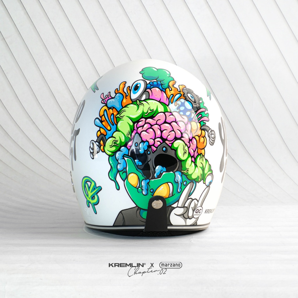 KREMLIN X MARZANO - Helm Retro Chapter.02 Collaboration - ALIENOID