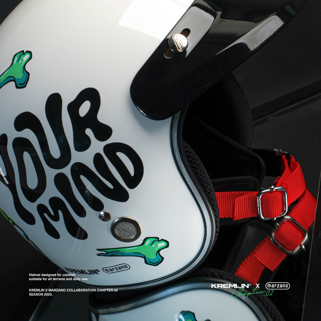 KREMLIN X MARZANO - Helm Retro Chapter.02 Collaboration - ALIENOID
