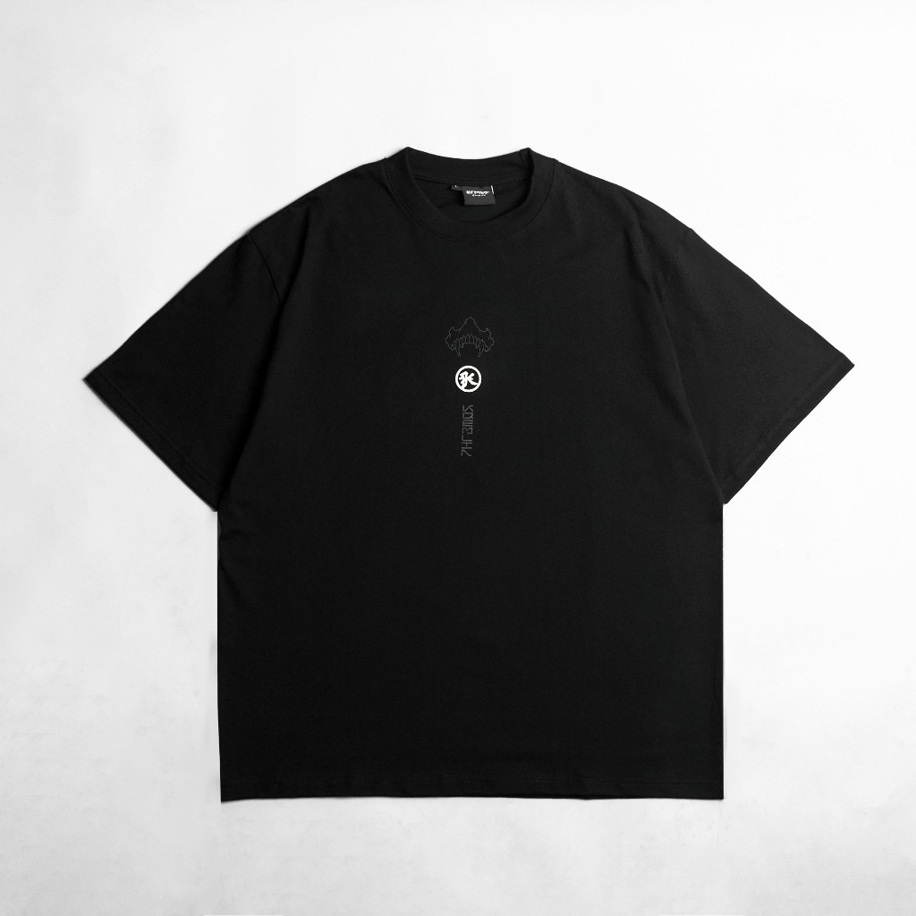 KREMLIN T-Shirt Oversized Relaxed Fit Black Glow in the Dark - Chimera