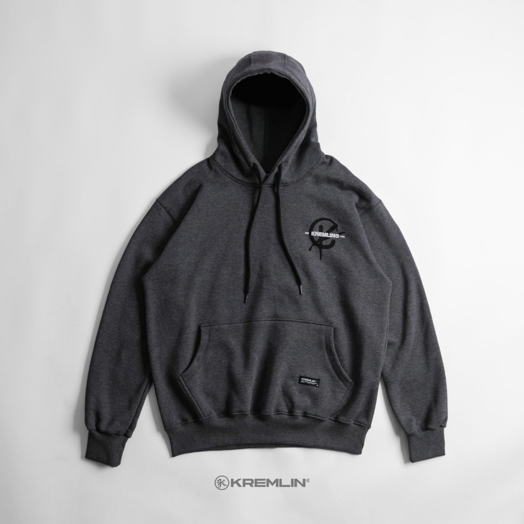 KREMLIN Pullover Hoodie Typo Graphic HD Puff - Mirage