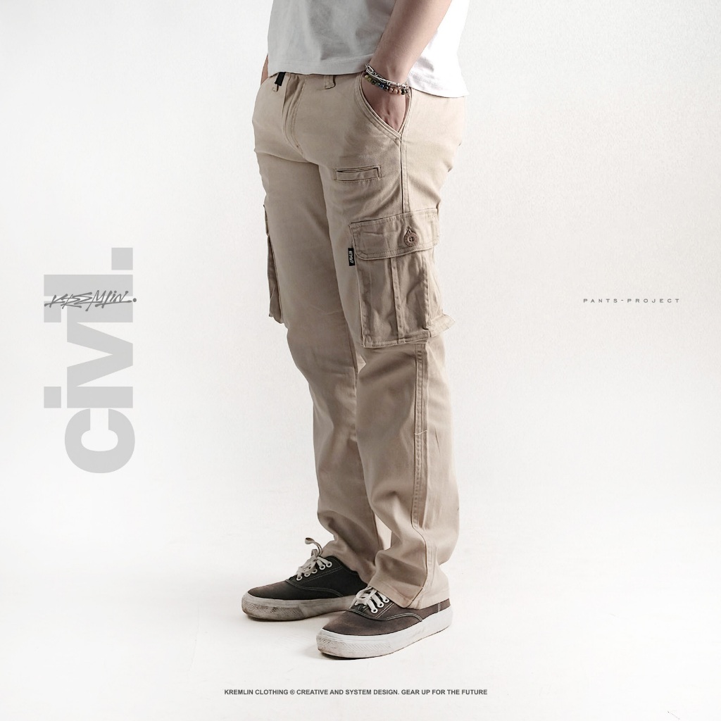 Kremlin Cargo Slim Rope - "Civil" (Khaki)