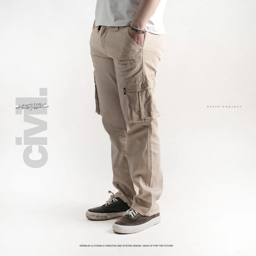 Image of Kremlin Cargo Slim Rope - "Civil" (Khaki)