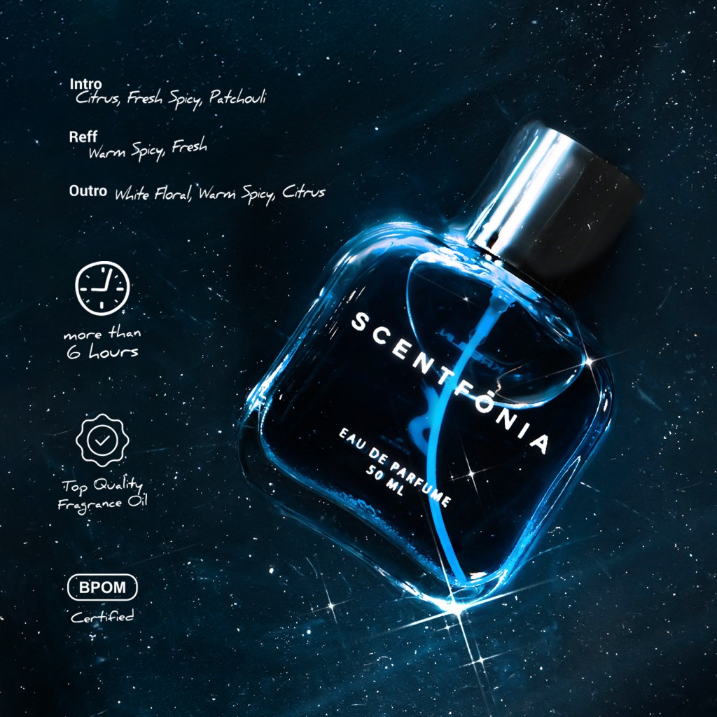 Parfume Kolaborasi S by Semusim X Kremlin "SCENTFONIA" EAU DE PARFUME 50 ML