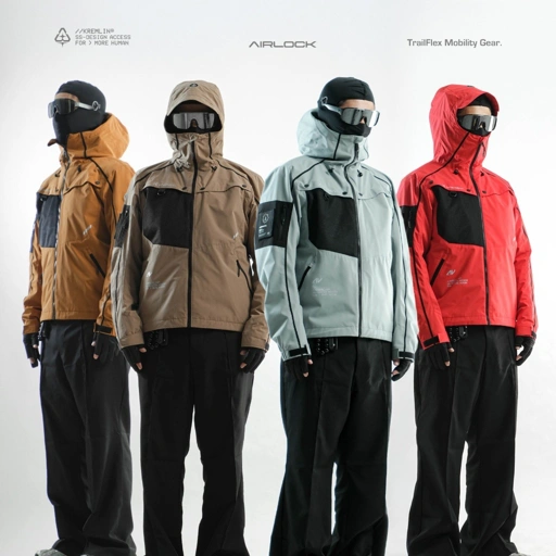 Image of KREMLIN Jacket Modular Windbreaker Gorpcore - 4 Colors - AIRLOCK