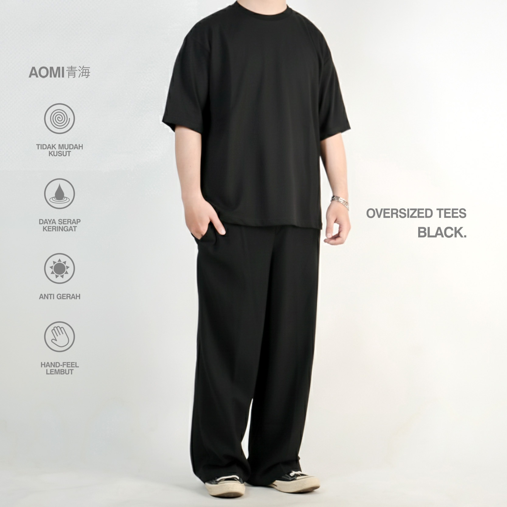 KREMLIN Oversized T-shirt AOMI Series Coolbreeze - AISU