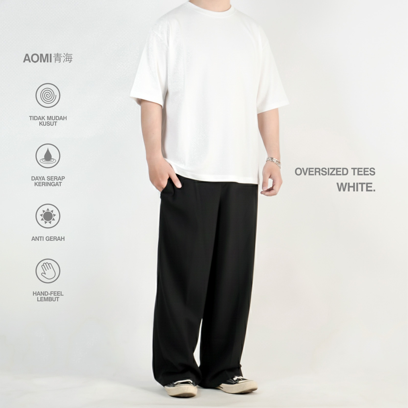 KREMLIN Oversized T-shirt AOMI Series Coolbreeze - AISU