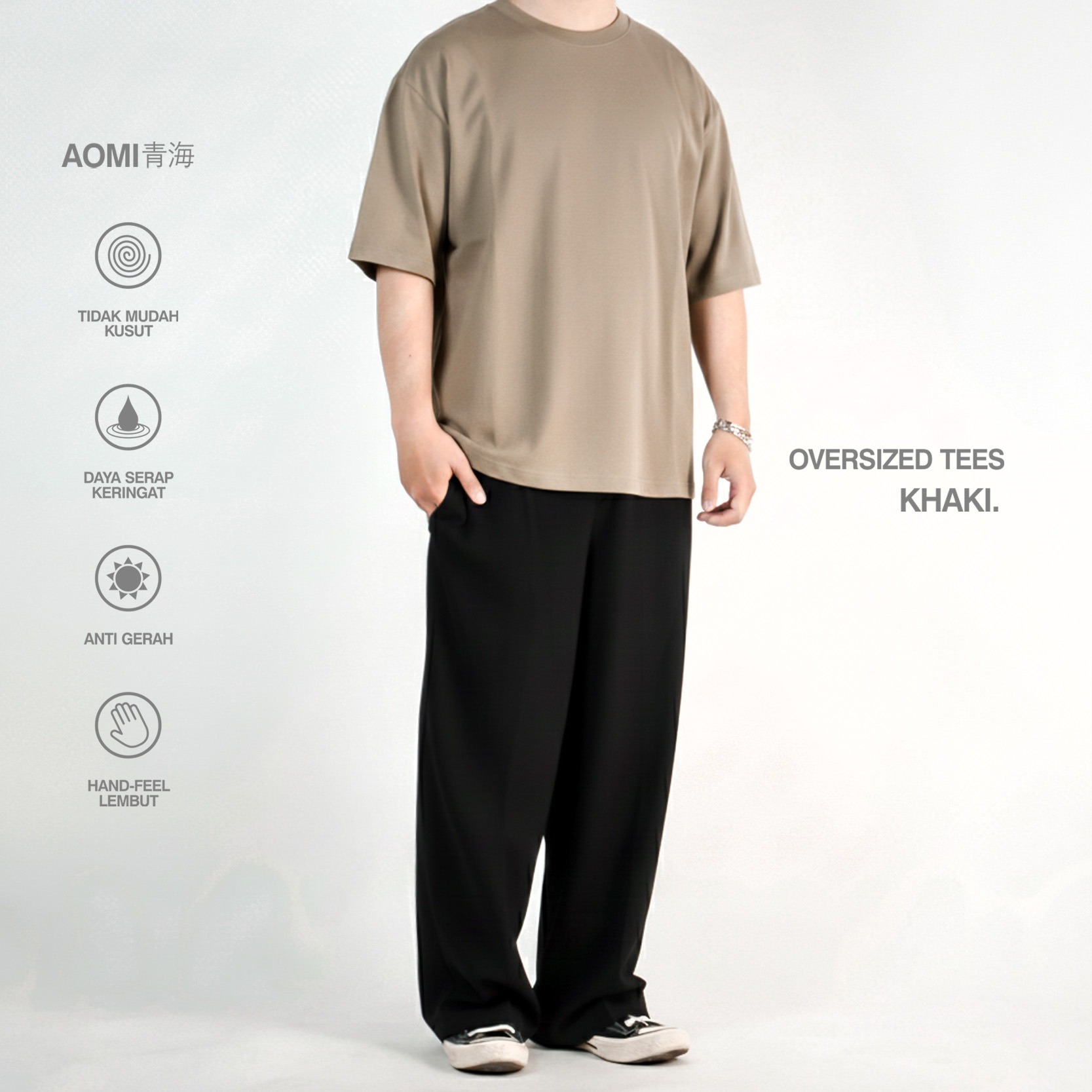 KREMLIN Oversized T-shirt AOMI Series Coolbreeze - AISU