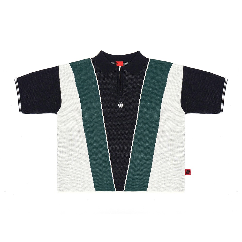 SPORTING & RICH POLO KNIT