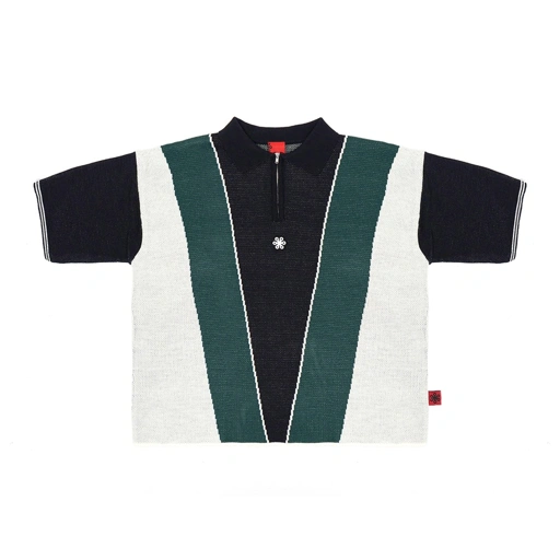 SPORTING & RICH POLO KNIT