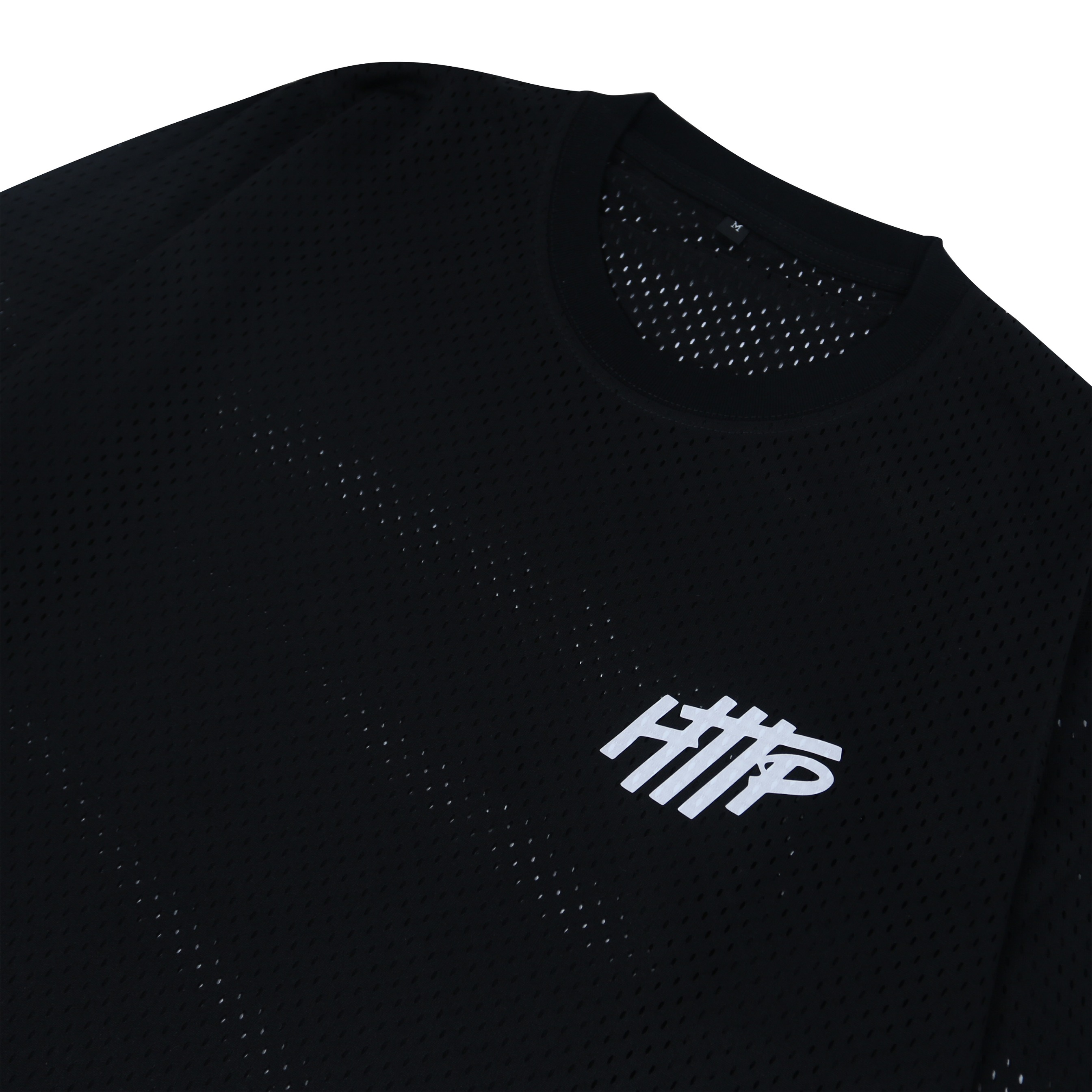 HTTP - Wind - Mesh Longsleeve Jersey Unisex Pria Wanita Runner Black
