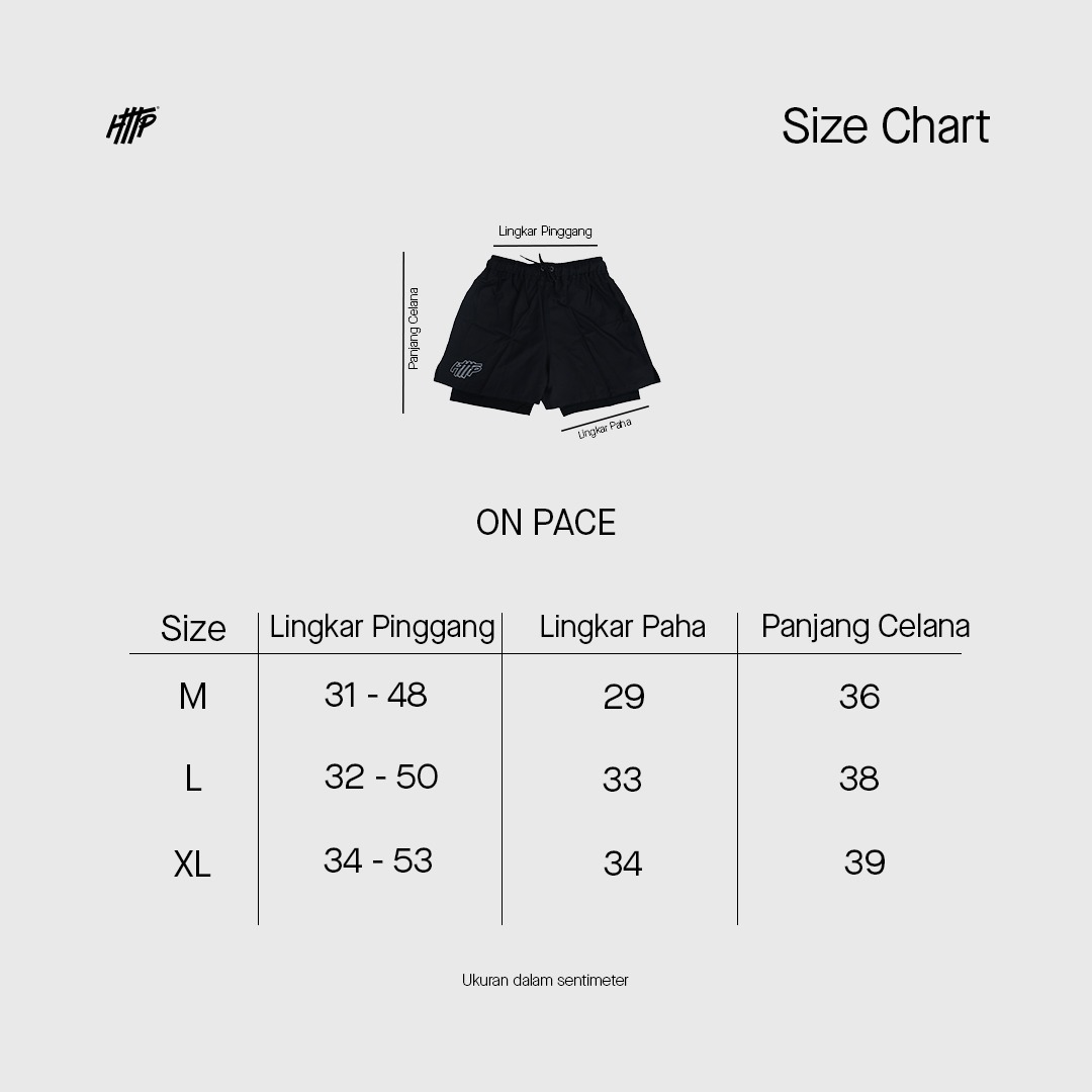 HTTP - On Pace - Sportwear Short Black