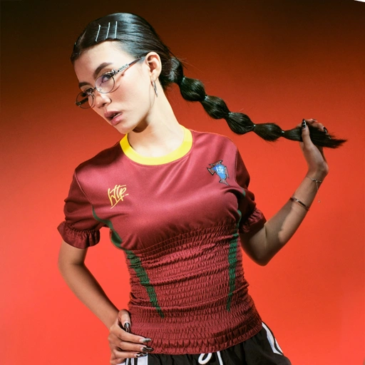 Image of HTTP Women - Portugal Jersey Smocked